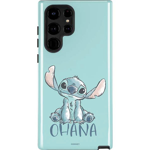 Disney Lilo and Stitch Ohana Galaxy S25 Ultra Impact Case